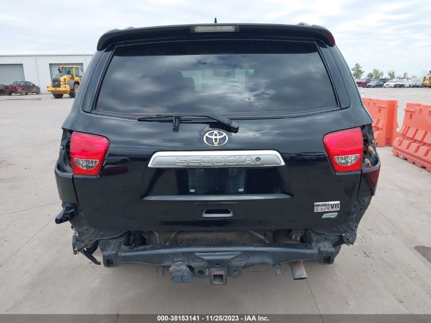 5TDDW5G12DS081677 2013 Toyota Sequoia Platinum 5.7L V8