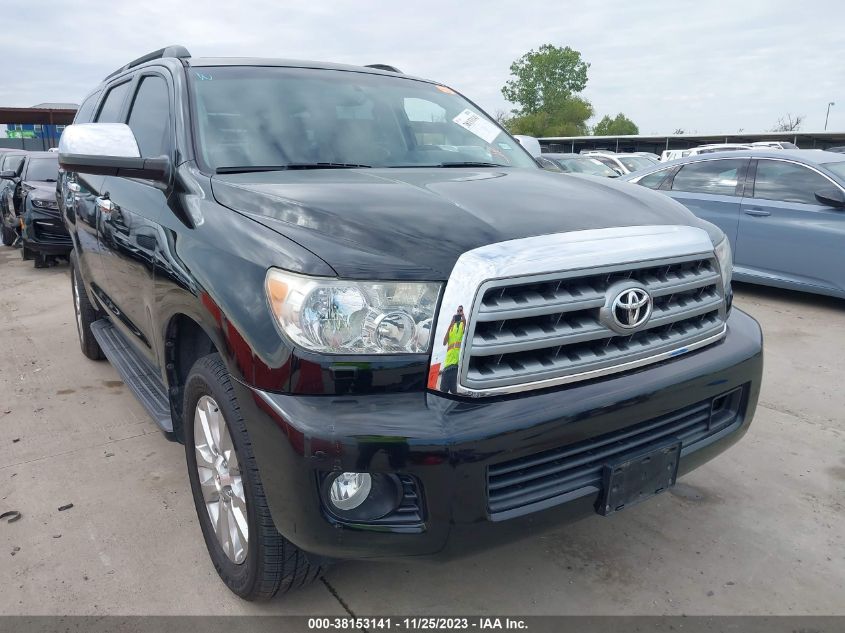 5TDDW5G12DS081677 2013 Toyota Sequoia Platinum 5.7L V8