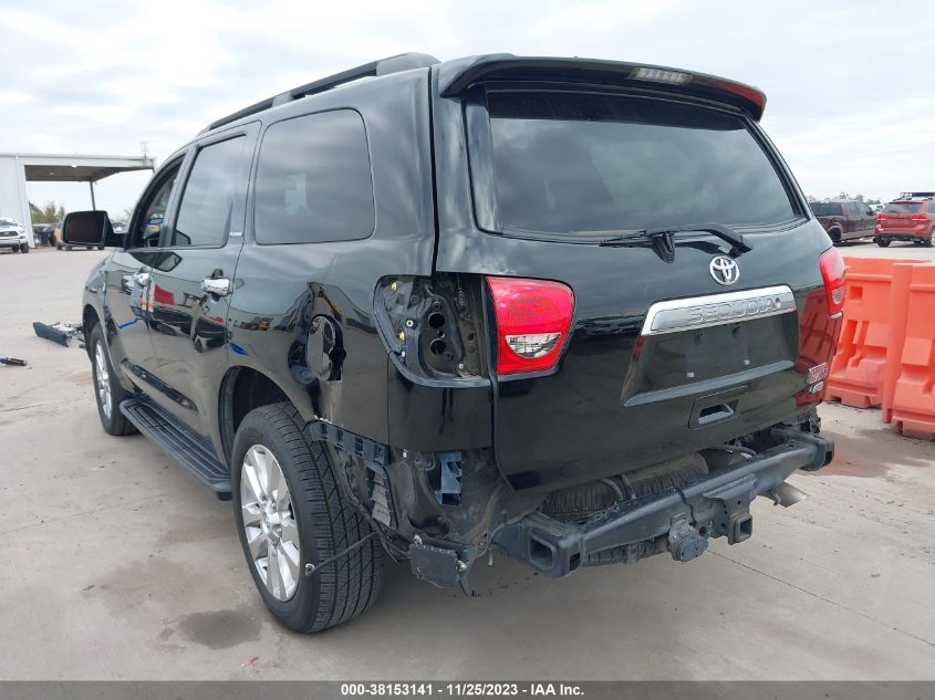 5TDDW5G12DS081677 2013 Toyota Sequoia Platinum 5.7L V8