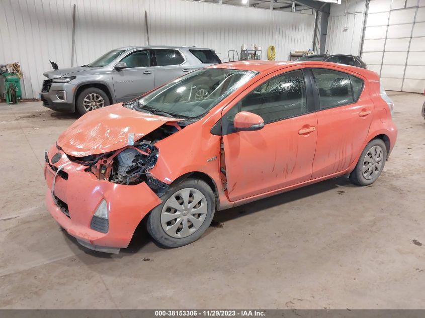 JTDKDTB36D1041769 2013 Toyota Prius C Two