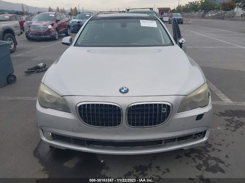 2009 BMW 750Li VIN: WBAKB83569CY60308 Lot: 38153357