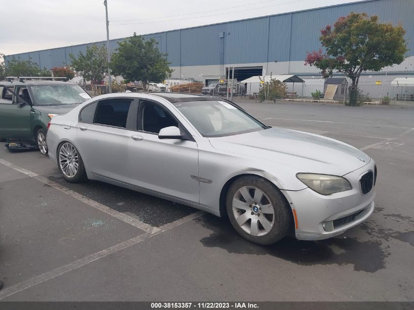 2009 BMW 750Li VIN: WBAKB83569CY60308 Lot: 38153357