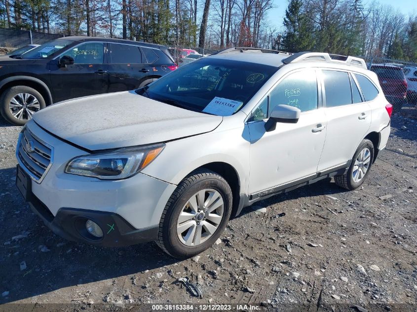 2016 Subaru Outback 2.5I Premium VIN: 4S4BSACC8G3221526 Lot: 38153384