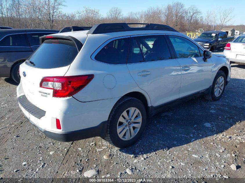 2016 Subaru Outback 2.5I Premium VIN: 4S4BSACC8G3221526 Lot: 38153384