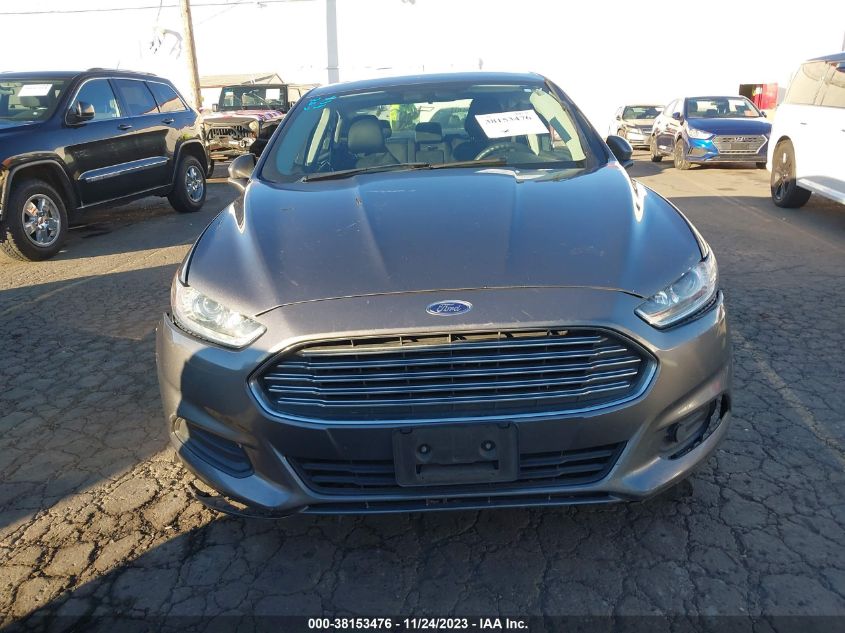 2014 Ford Fusion Se VIN: 1FA6P0H76E5393431 Lot: 38153476