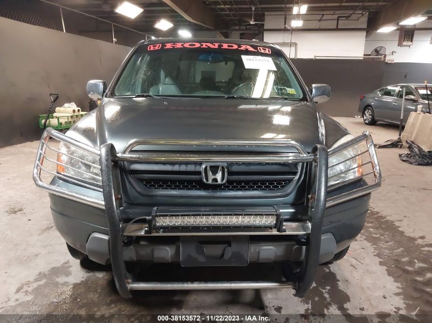 2HKYF185X5H538366 2005 Honda Pilot Ex-L