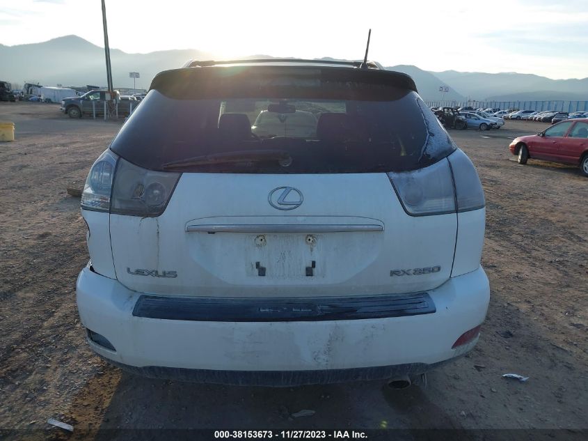 2008 Lexus Rx 350 VIN: 2T2HK31U98C059898 Lot: 38153673