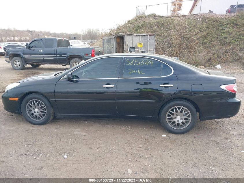 2004 Lexus Es 330 VIN: JTHBA30GX45028996 Lot: 38153729