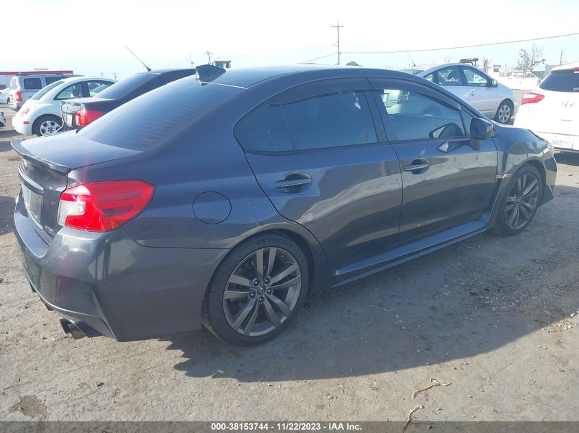 2015 Subaru Wrx Limited VIN: JF1VA1J65F8806668 Lot: 38153744
