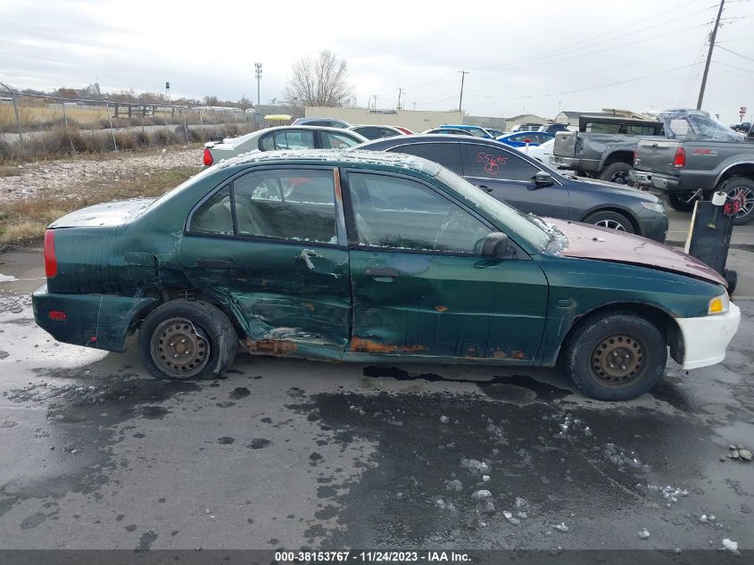 1998 Mitsubishi Mirage De VIN: JA3AY26A4WU005968 Lot: 38153767