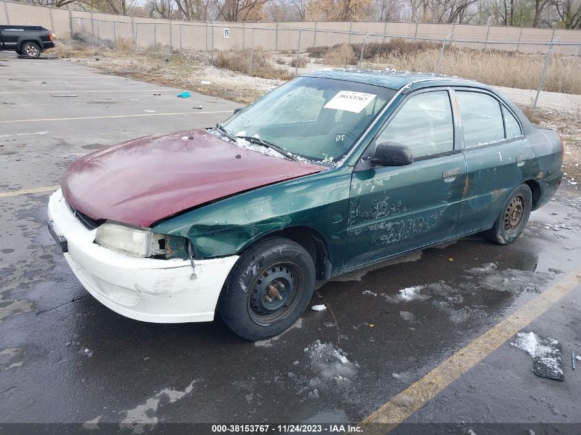 1998 Mitsubishi Mirage De VIN: JA3AY26A4WU005968 Lot: 38153767