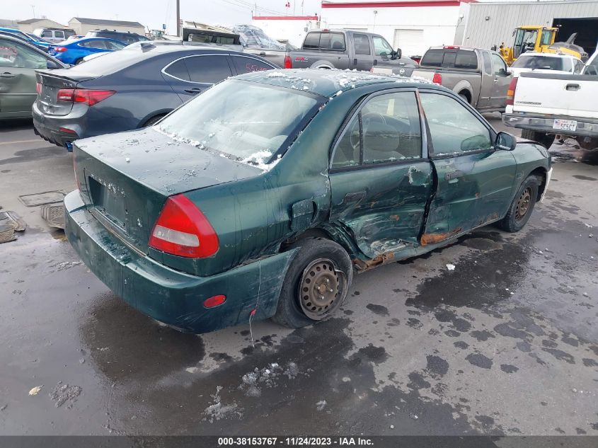 1998 Mitsubishi Mirage De VIN: JA3AY26A4WU005968 Lot: 38153767