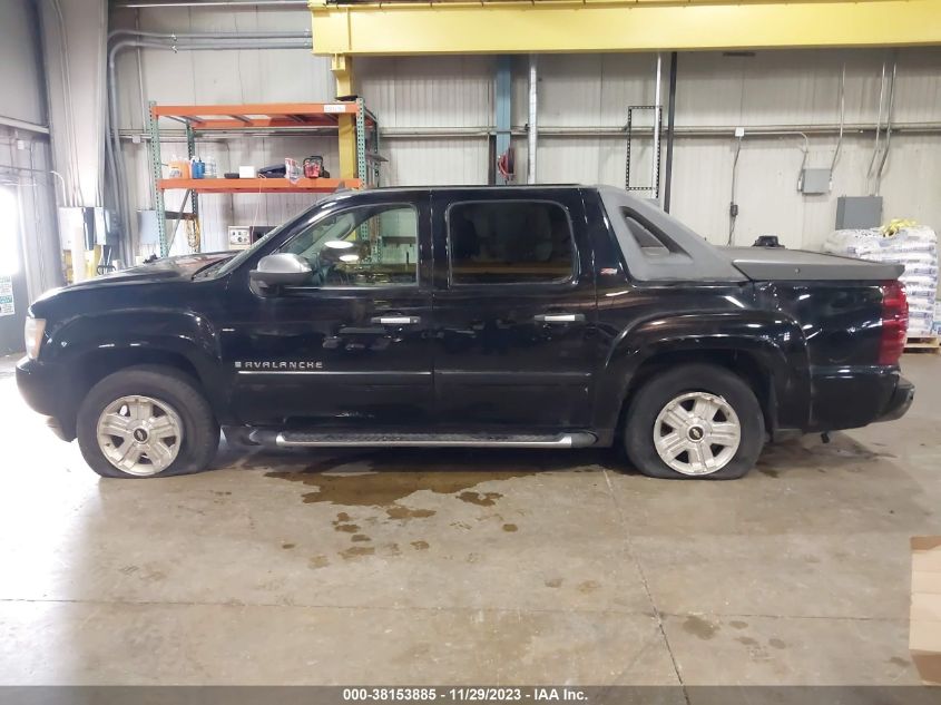 2008 Chevrolet Avalanche 1500 Lt VIN: 3GNFK123X8G286116 Lot: 38153885