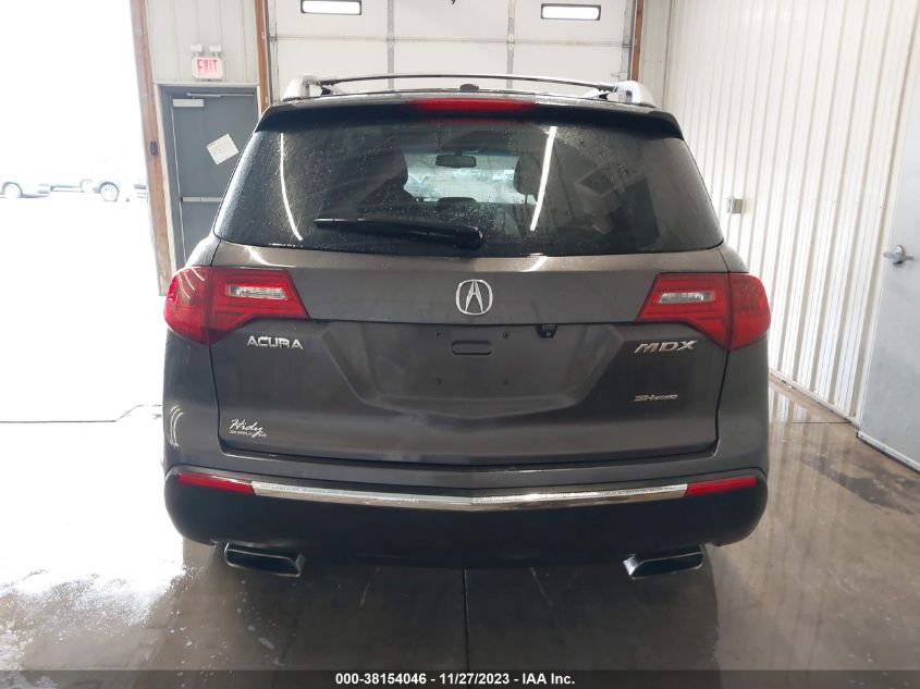 2012 Acura Mdx Advance Package VIN: 2HNYD2H61CH527180 Lot: 38154046