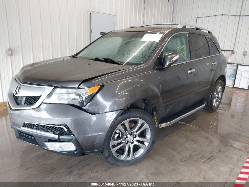 2012 Acura Mdx Advance Package VIN: 2HNYD2H61CH527180 Lot: 38154046