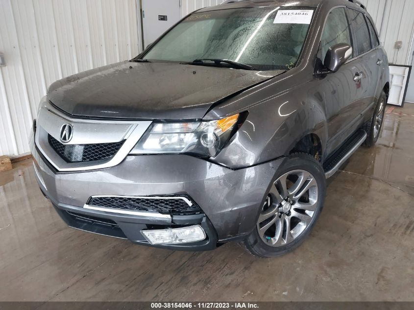 2012 Acura Mdx Advance Package VIN: 2HNYD2H61CH527180 Lot: 38154046