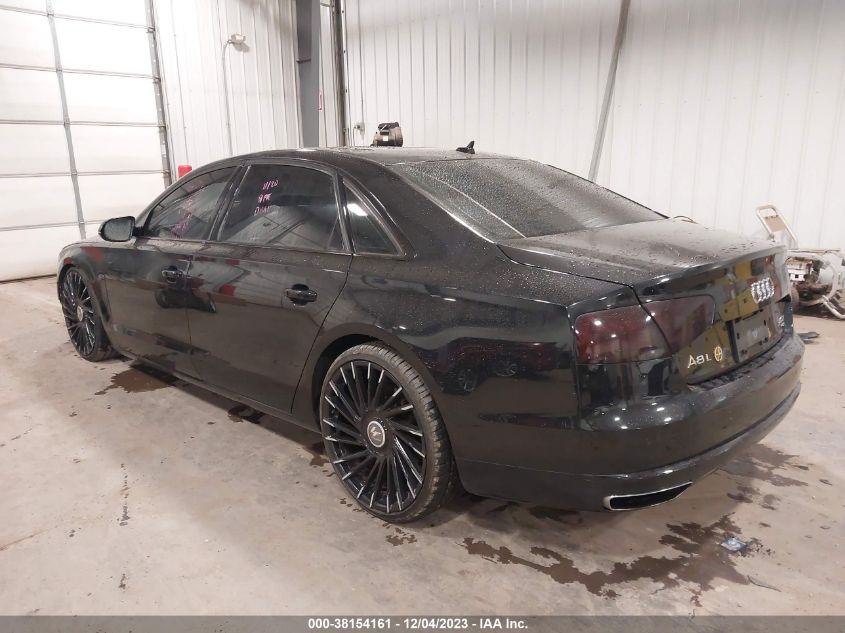 2013 Audi A8 L 4.0T VIN: WAUR2AFD5DN018100 Lot: 38154161