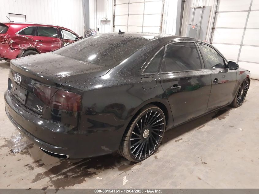 2013 Audi A8 L 4.0T VIN: WAUR2AFD5DN018100 Lot: 38154161