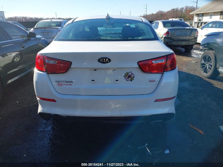 2015 Kia Optima Lx VIN: KNAGM4A78F5623252 Lot: 38154241