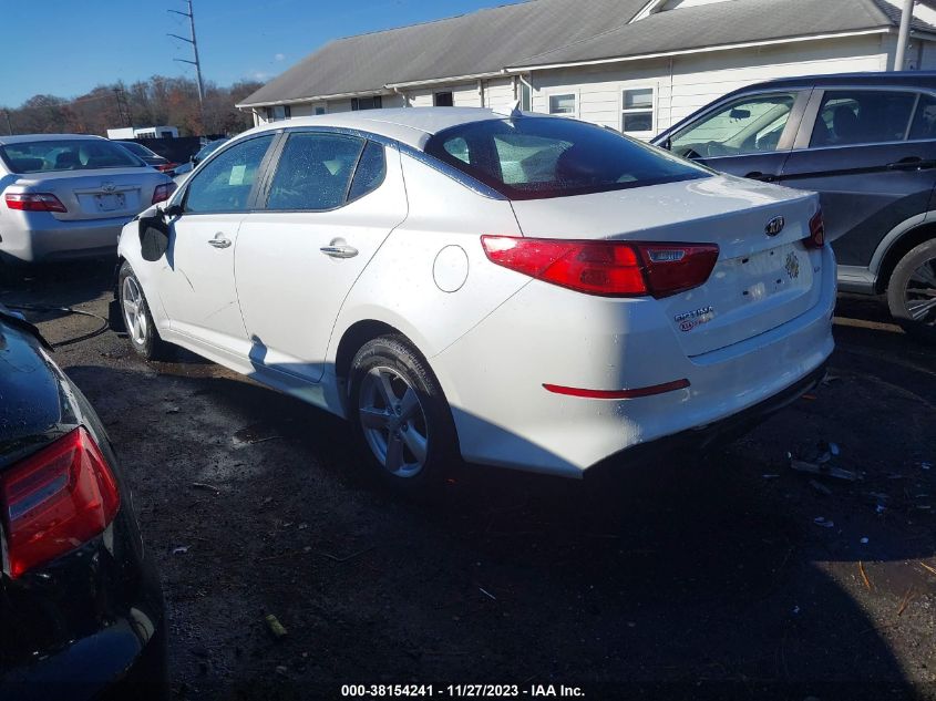 2015 Kia Optima Lx VIN: KNAGM4A78F5623252 Lot: 38154241