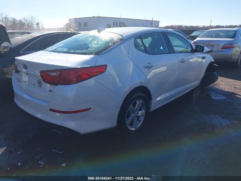 2015 Kia Optima Lx VIN: KNAGM4A78F5623252 Lot: 38154241