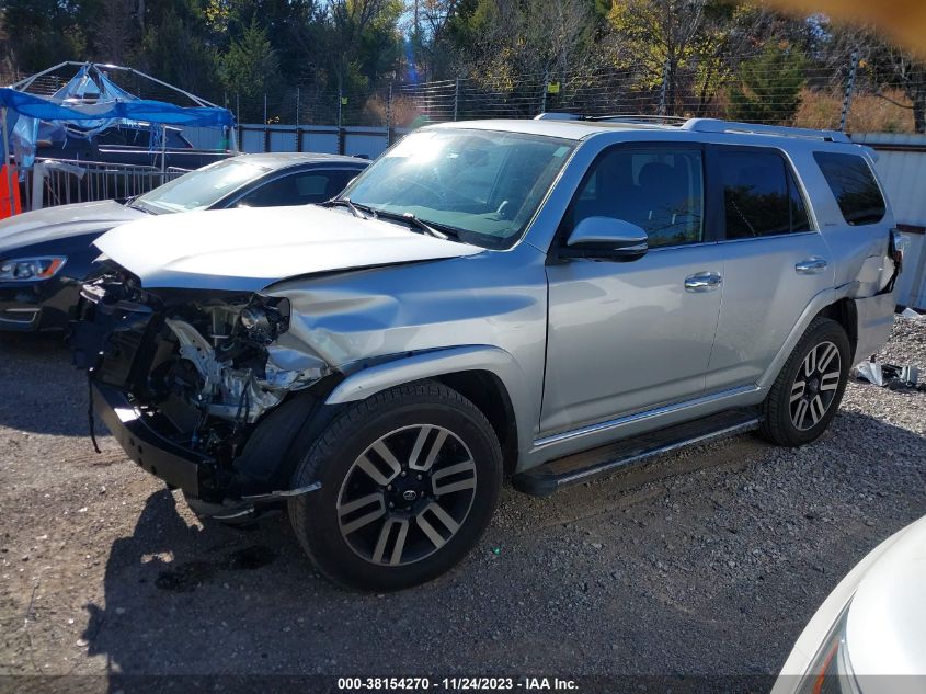 2017 Toyota 4Runner Limited VIN: JTEBU5JR0H5435053 Lot: 38154270