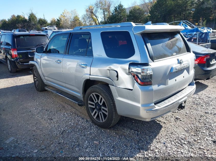 2017 Toyota 4Runner Limited VIN: JTEBU5JR0H5435053 Lot: 38154270