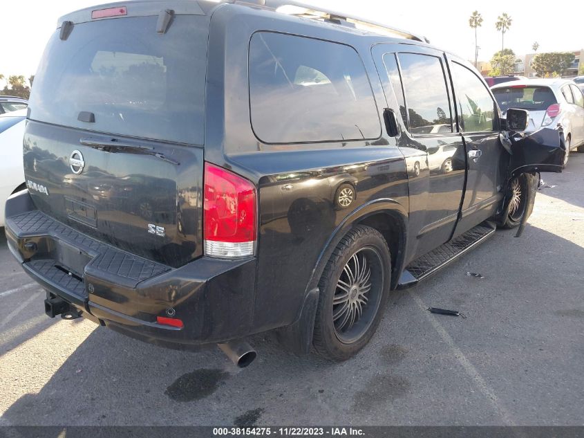 5N1AA08D58N627490 2008 Nissan Armada Se