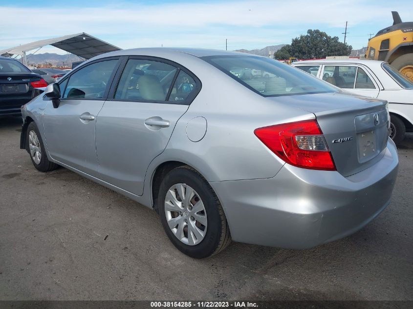 19XFB2F53CE388369 2012 Honda Civic Lx