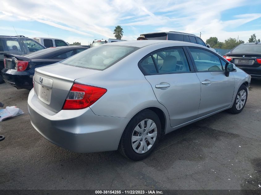 19XFB2F53CE388369 2012 Honda Civic Lx