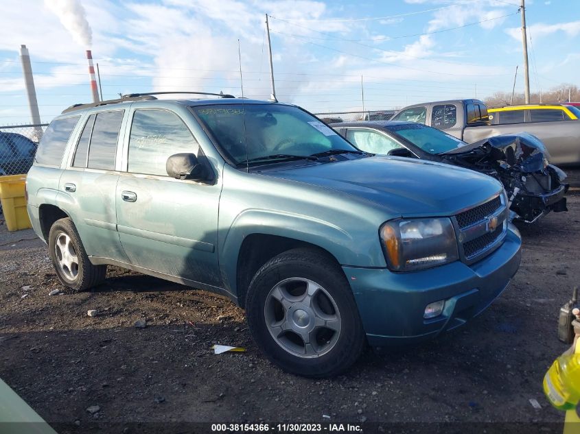 2009 Chevrolet Trailblazer Lt VIN: 1GNDT33S792106915 Lot: 38154366