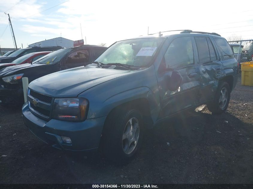 2009 Chevrolet Trailblazer Lt VIN: 1GNDT33S792106915 Lot: 38154366