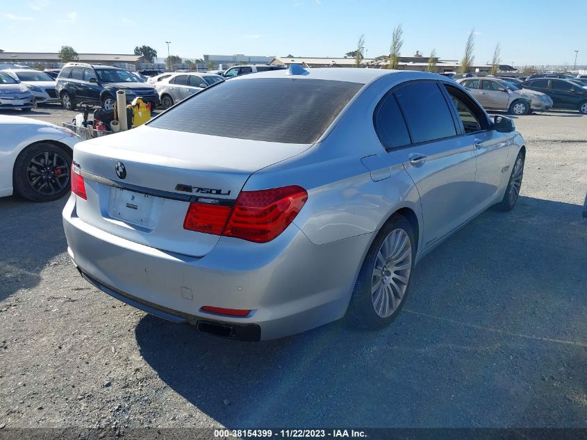 2012 BMW 750Li 750Li VIN: WBAKB8C56CC852412 Lot: 38154399