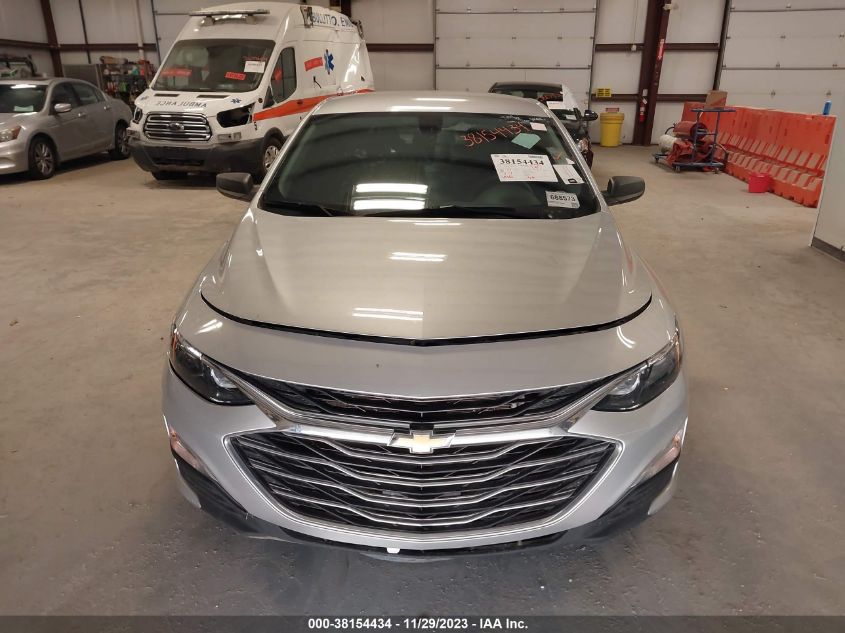 2020 Chevrolet Malibu Fwd Ls VIN: 1G1ZB5ST6LF129604 Lot: 38154434