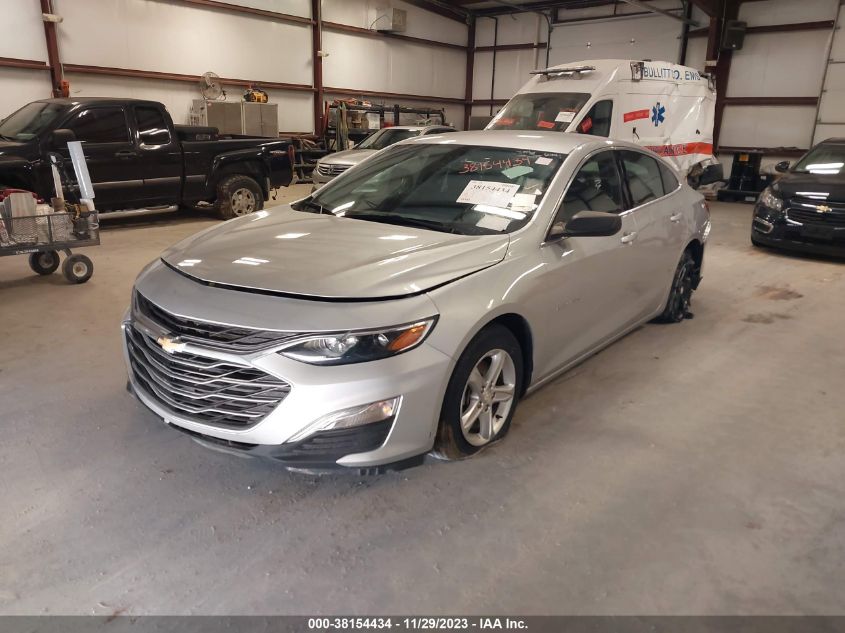 2020 Chevrolet Malibu Fwd Ls VIN: 1G1ZB5ST6LF129604 Lot: 38154434