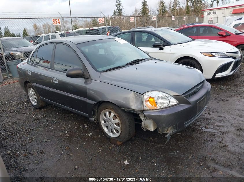 2003 Kia Rio Base (A4)/Base (M5) VIN: KNADC125X36211468 Lot: 38154730