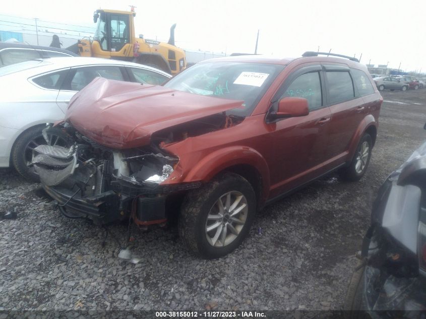 2014 Dodge Journey Sxt VIN: 3C4PDDBG6ET143744 Lot: 38155012