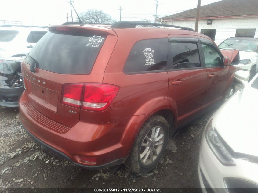 2014 Dodge Journey Sxt VIN: 3C4PDDBG6ET143744 Lot: 38155012