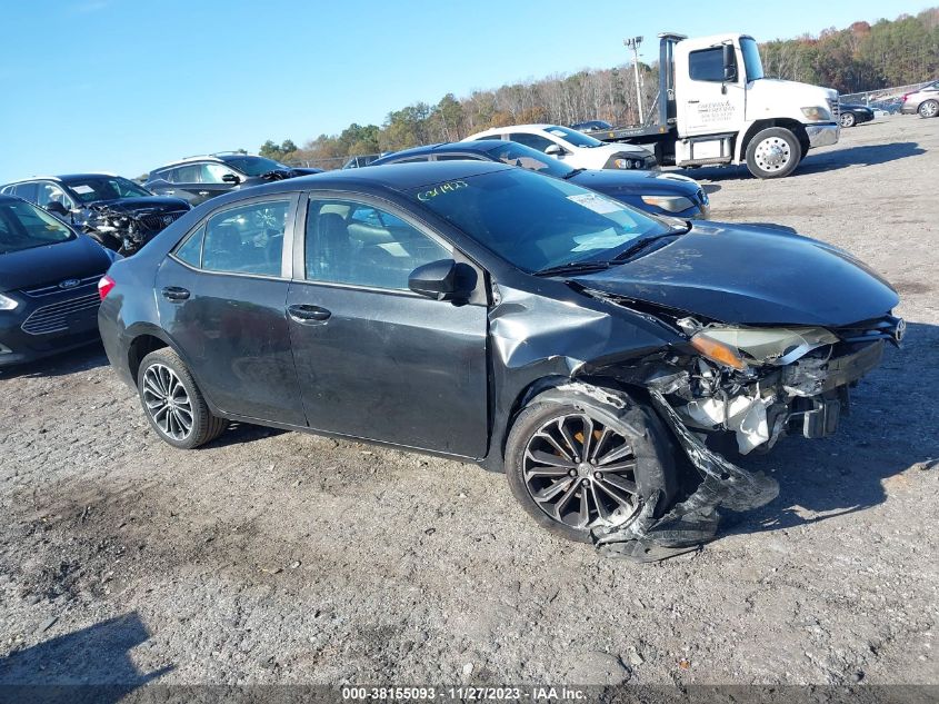 2014 Toyota Corolla Le VIN: 5YFBURHE6EP078569 Lot: 38155093