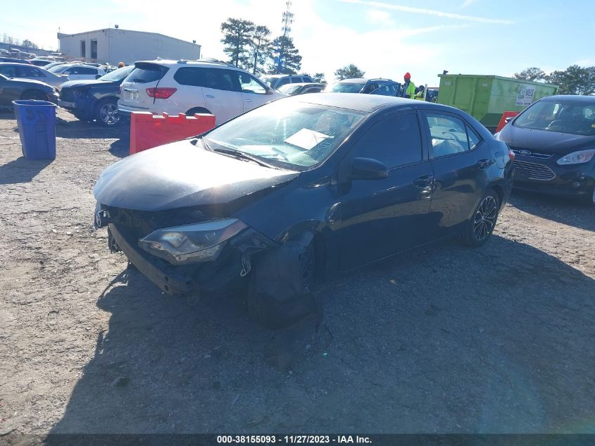 2014 Toyota Corolla Le VIN: 5YFBURHE6EP078569 Lot: 38155093