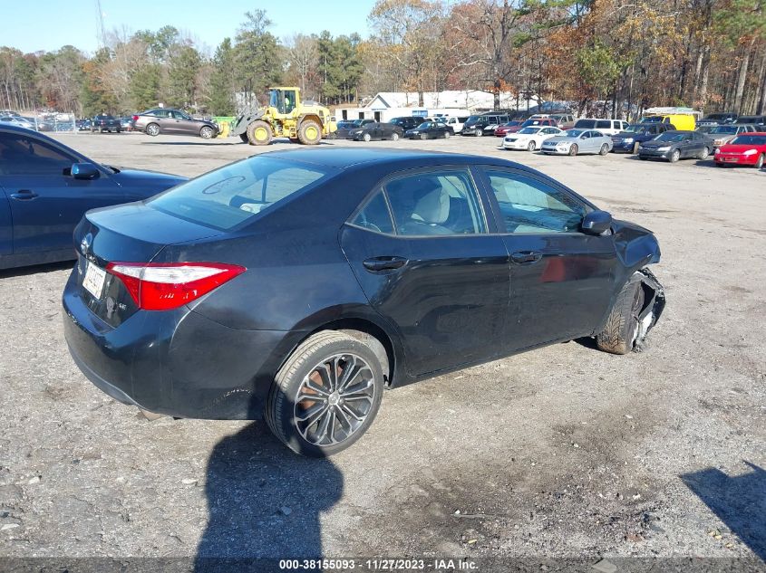 2014 Toyota Corolla Le VIN: 5YFBURHE6EP078569 Lot: 38155093