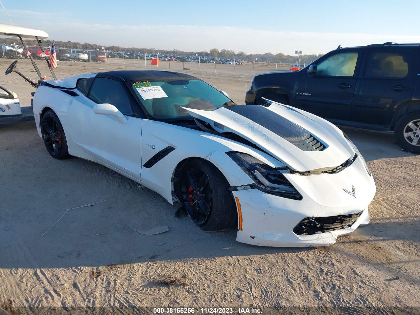 2014 Chevrolet Corvette Stingray Z51 VIN: 1G1YM2D70E5105490 Lot: 38155256