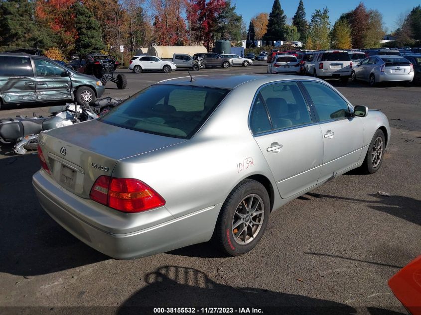 JTHBN30F920060134 2002 Lexus Ls 430