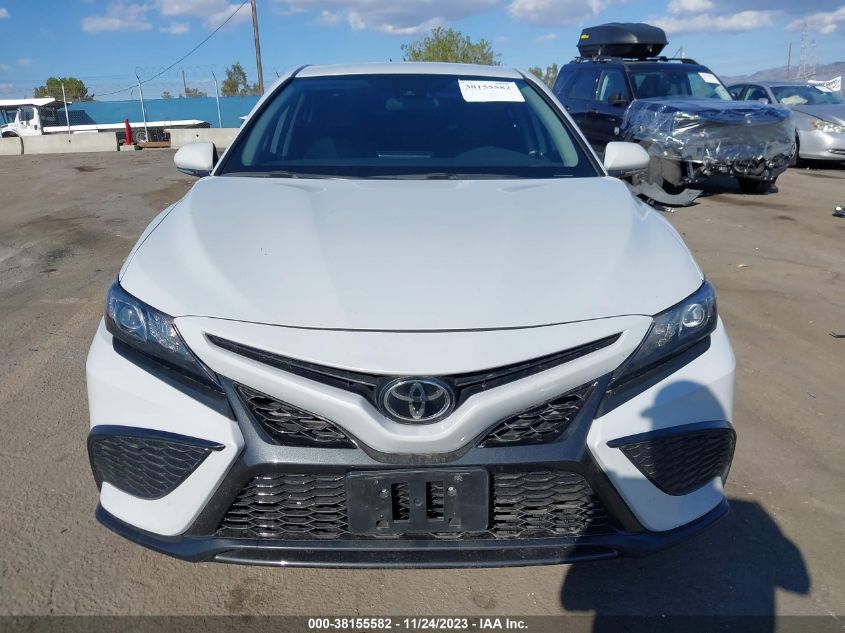 2022 Toyota Camry Se VIN: 4T1G11AK8NU017075 Lot: 38155582