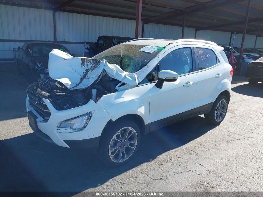 2021 Ford Ecosport Titanium VIN: MAJ6S3KL8MC397304 Lot: 38155702