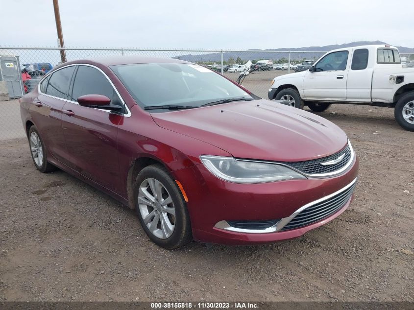 2015 Chrysler 200 Limited VIN: 1C3CCCAB6FN738603 Lot: 38155818