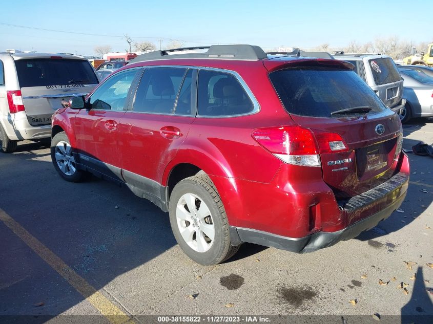 2011 Subaru Outback 2.5I Limited VIN: 4S4BRBKC8B3315336 Lot: 38155822