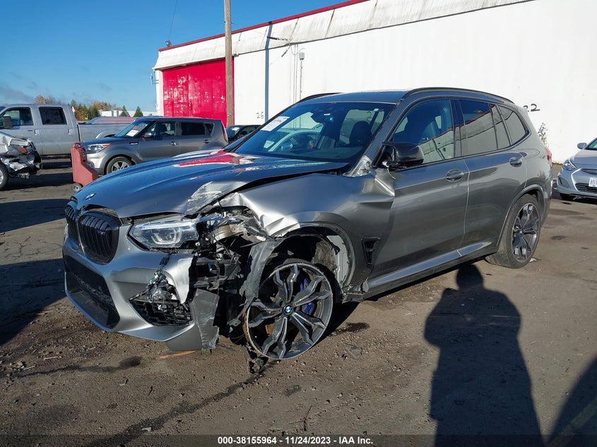 2020 BMW X3 M X3 M/X3 M Competition VIN: 5YMTS0C04LLA57852 Lot: 38155964