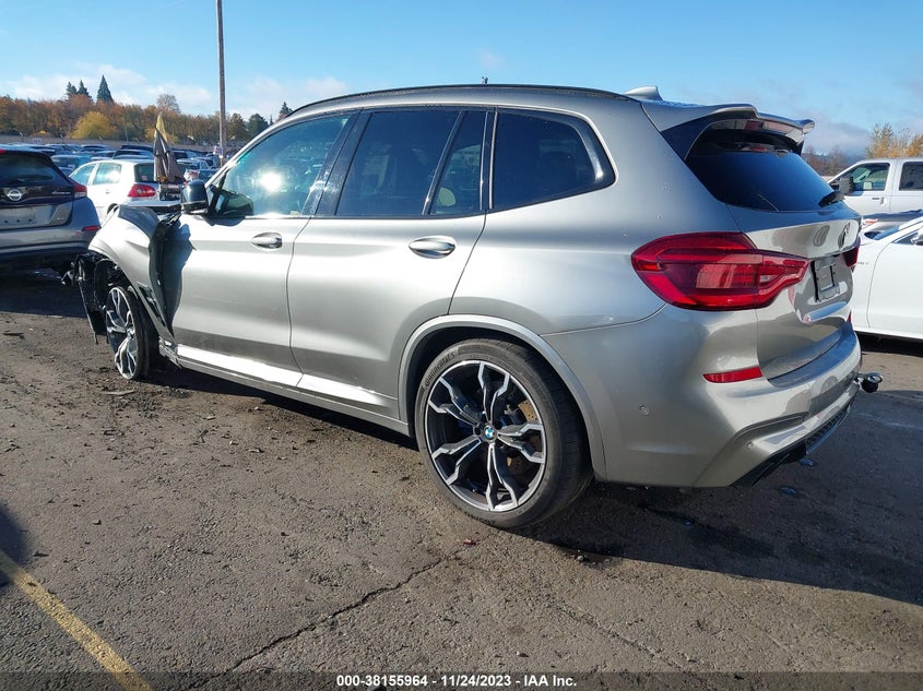 2020 BMW X3 M X3 M/X3 M Competition VIN: 5YMTS0C04LLA57852 Lot: 38155964