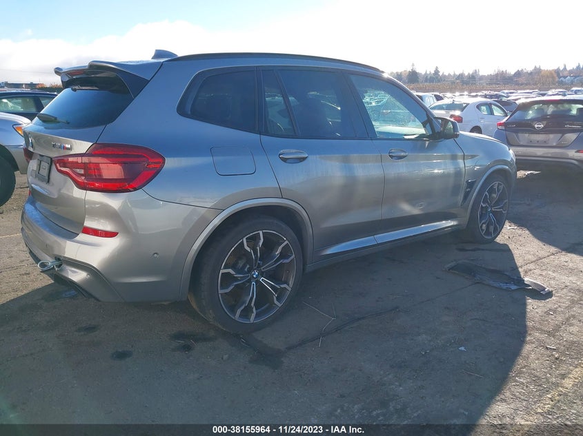 2020 BMW X3 M X3 M/X3 M Competition VIN: 5YMTS0C04LLA57852 Lot: 38155964